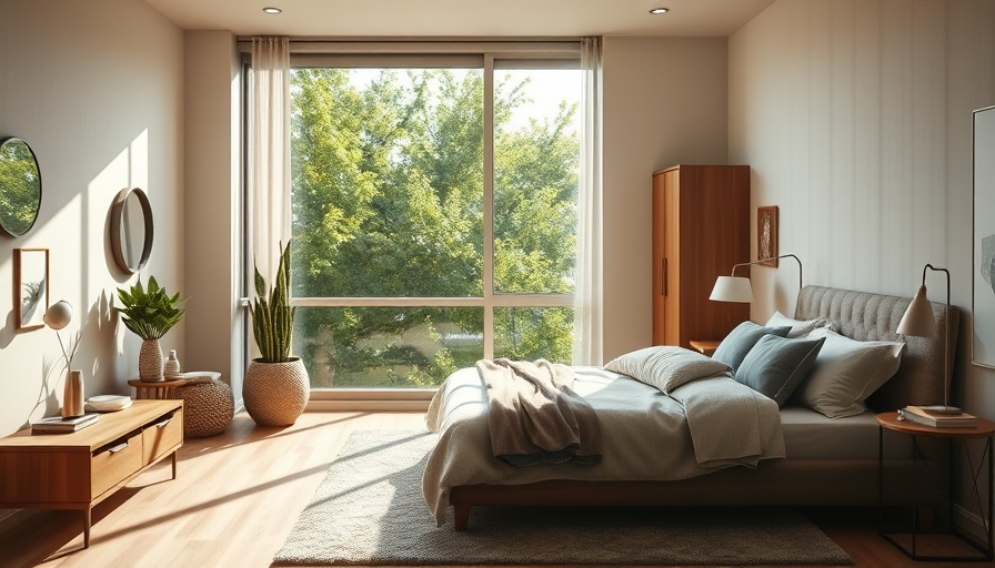 Stylish brownstone bedroom renovation in Brooklyn with natural light.
