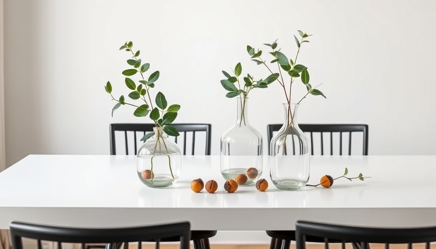 Elegant Scandinavian glass vases with leaves and acorns.