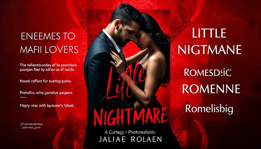 Book cover: 'Little Nightmare' with romance and suspense themes.