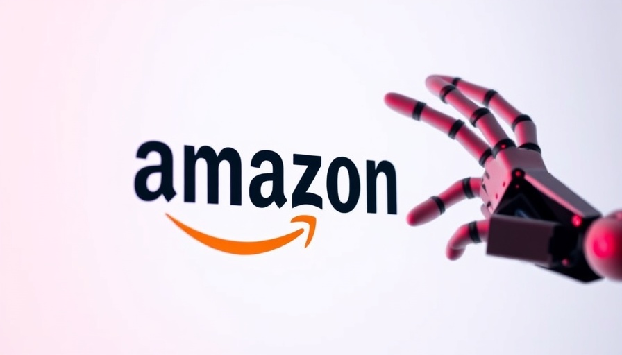 Amazon job cuts books division with robotic hand