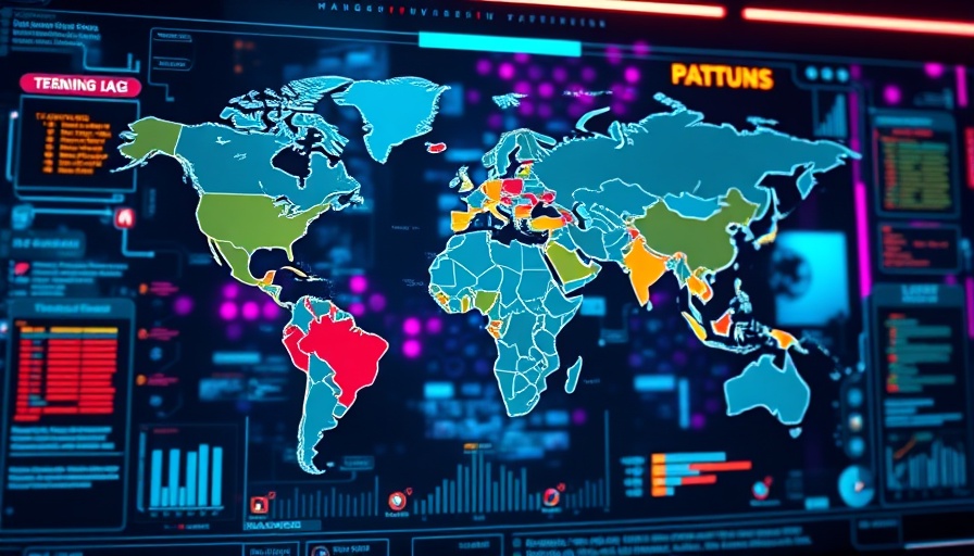 High-tech digital map interface showcasing Google News Traffic Secrets.