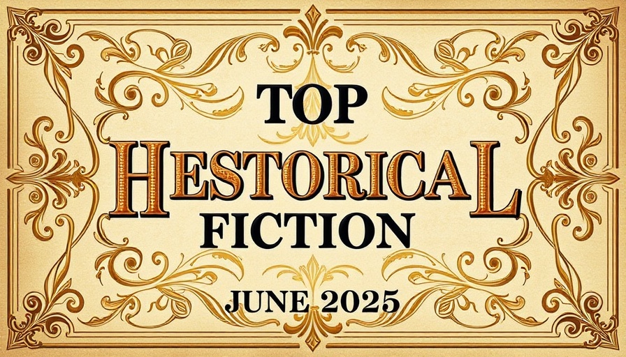 Vintage book cover for June 2025 historical fiction.