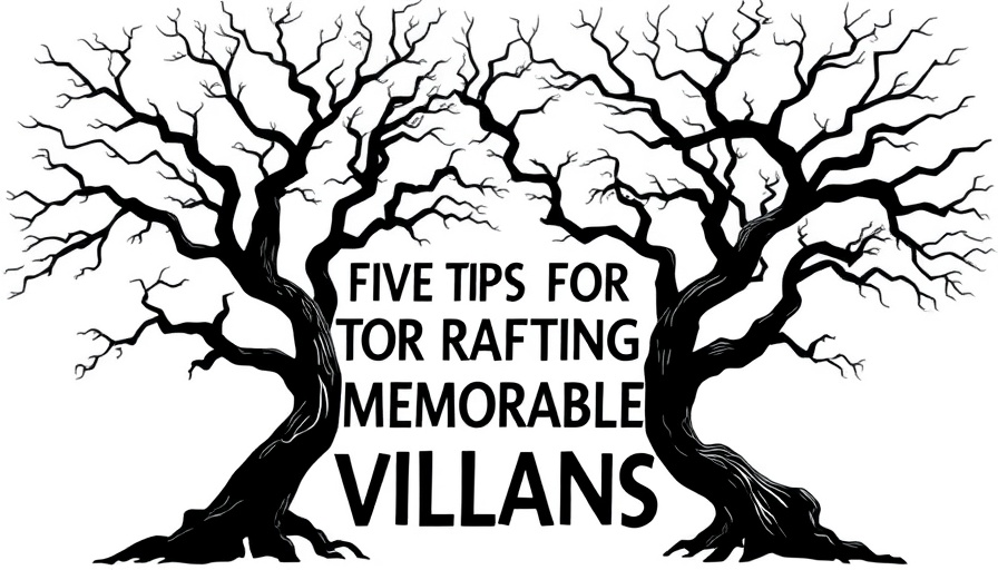 Tips for crafting memorable villains framed by twisted trees