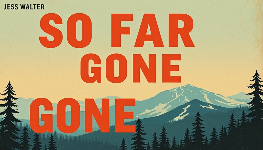 Jess Walter So Far Gone review cover with forest illustration.