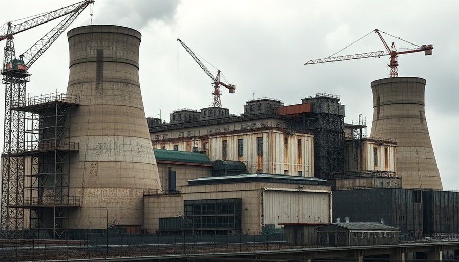Aging nuclear power plant under maintenance, lifespan consideration