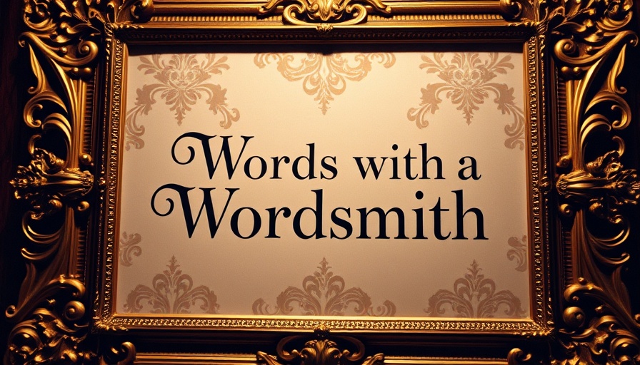Ornate gold-framed artwork with storytelling text on an elegant background for historical fiction based on real events.