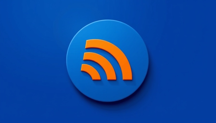 RSS Feeds for Homeowners: RSS app logo on blue background