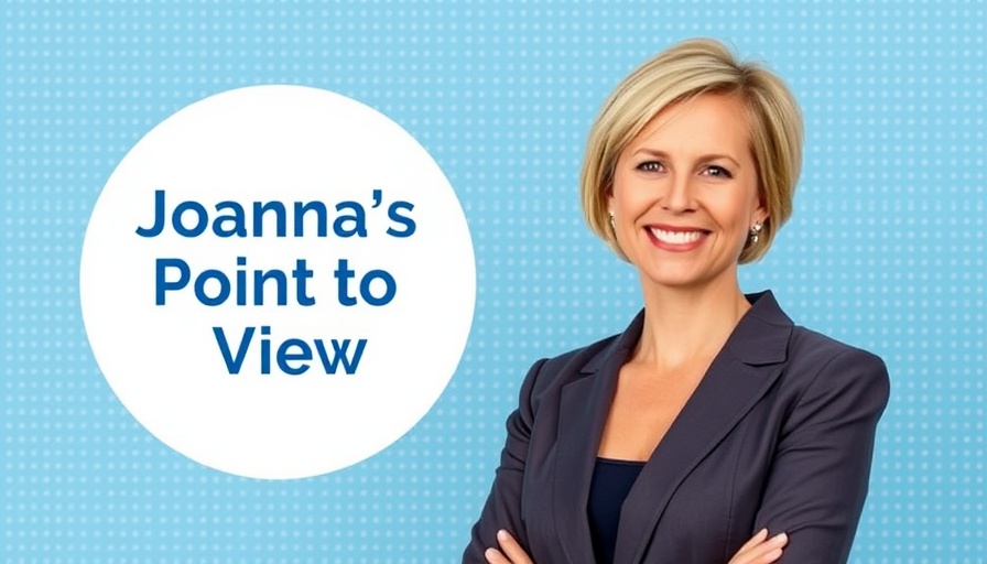 Graphic titled 'Joanna's Point of View' with a smiling woman, related to Privatizing Energy Star.