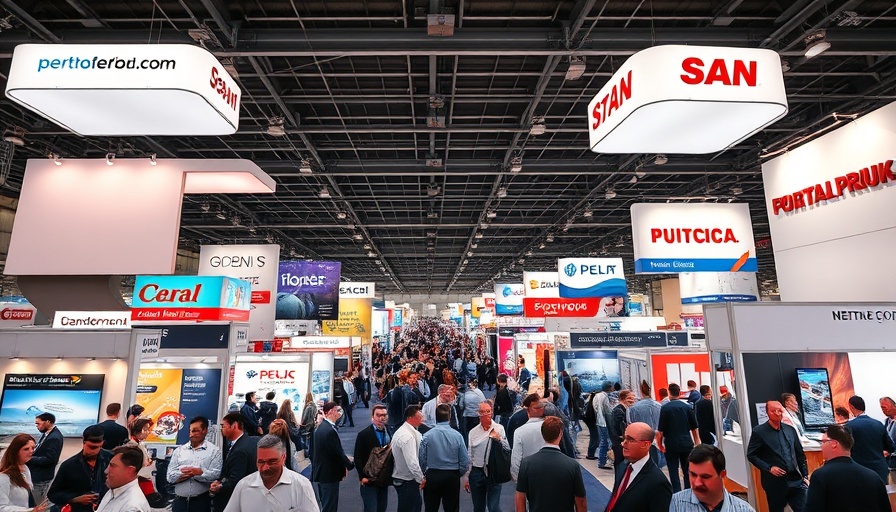 UAE business strategies at trade show amid economic uncertainty.