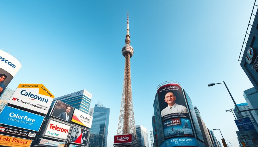 Telecom billboards under tower highlighting best data plans in Nigeria