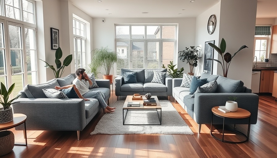 Creating a cozy home atmosphere with natural light and stylish decor.
