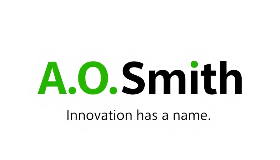 A. O. Smith summer promotion logo design, green and black logo.