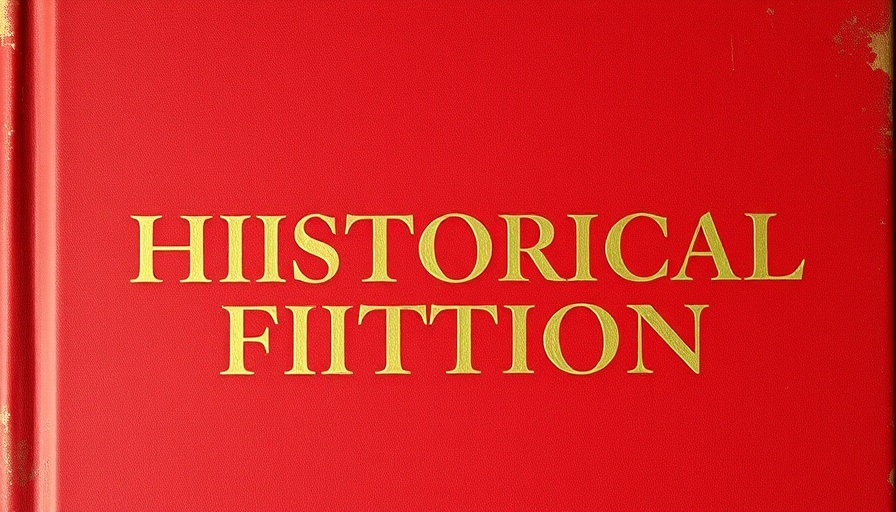 Bold red book cover for June Historical Fiction Reading Challenge.