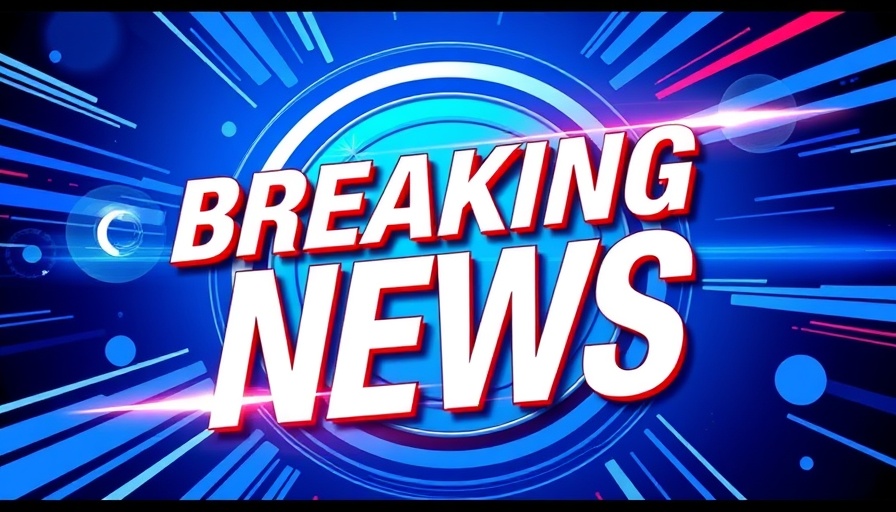 Breaking news graphic design for Percheron Capital HVAC Service Platform