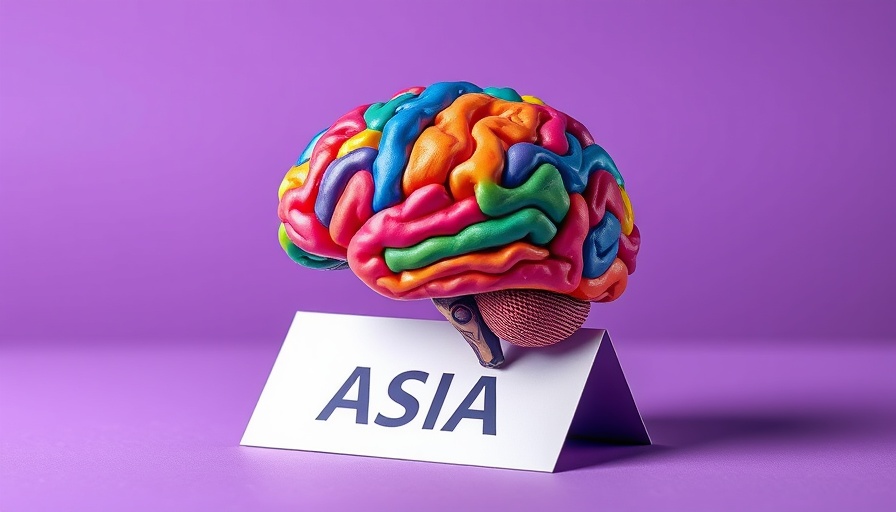 China startup funding decline concept with colorful brain illustration.