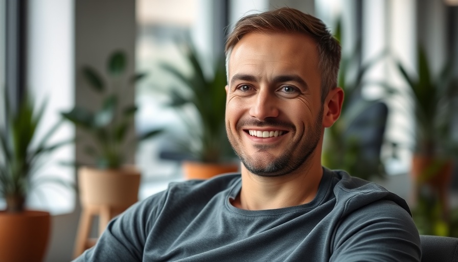 Smiling man in office celebrating Cognition acquires Windsurf