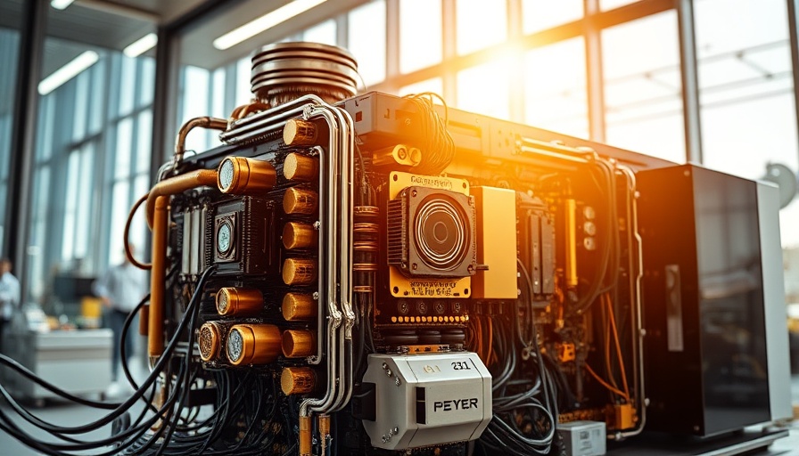 India's quantum computing push represented by intricate lab equipment.