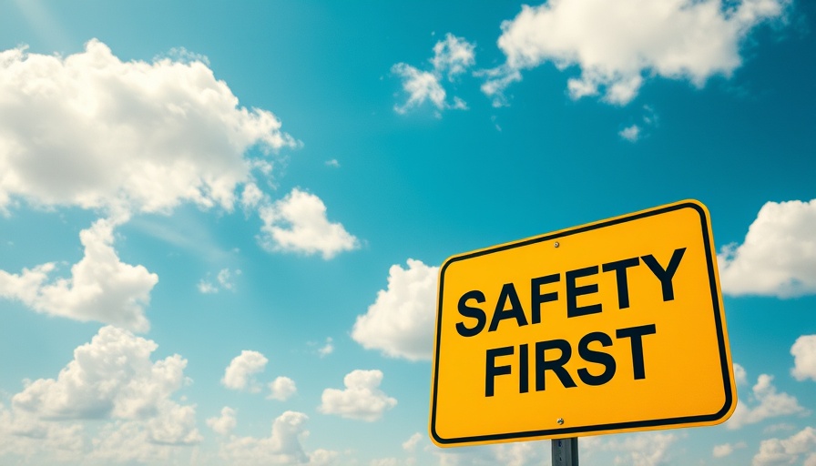 Safety sign highlighting hazard communication for homeowners.