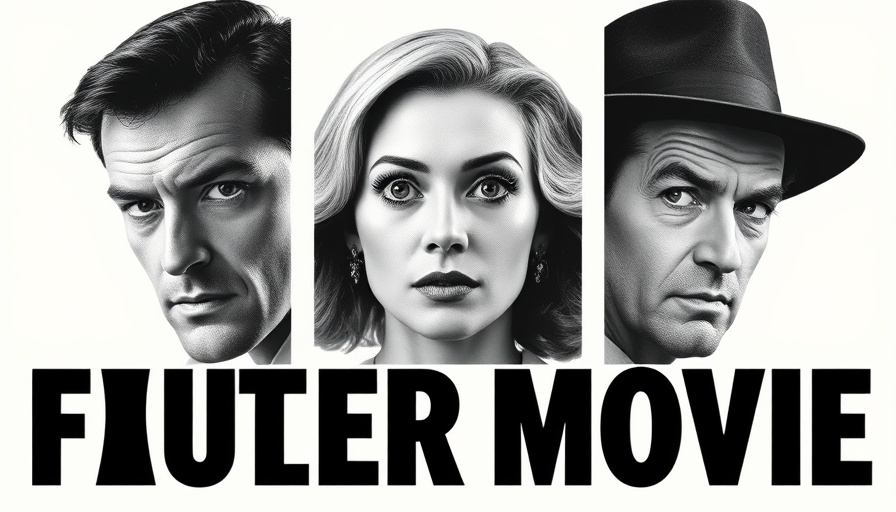 Vintage movie poster for 'Conflict' with classic film star portraits.