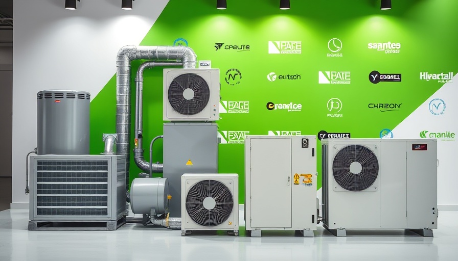 Stone Mountain Technologies HVAC equipment with branding.