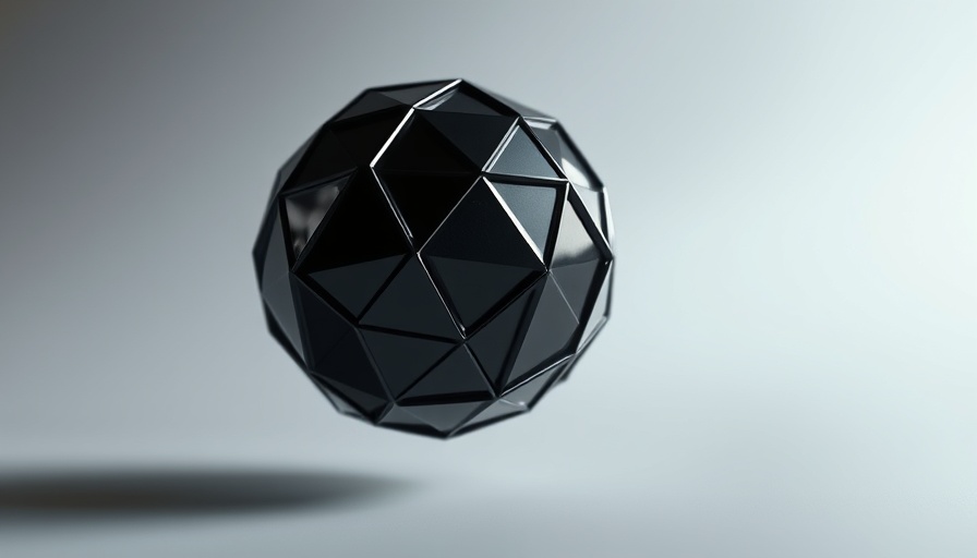 Futuristic geometric metallic sphere hovering in a laboratory setting, symbolizing OpenAI GPT-5 accessibility.