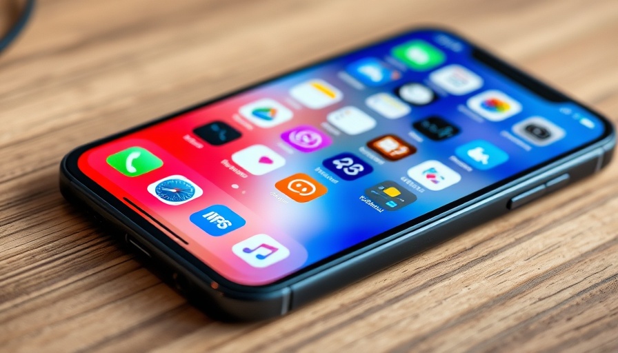 iOS 26 features displayed on smartphone screen with vivid icons.