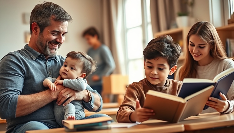Alternative Health Practices for Wellness: Family connection and education scenes.