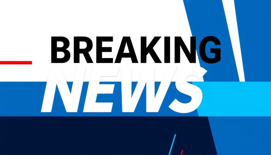Breaking News graphic design for Contractor in Charge and Kanara Technology Partnership.