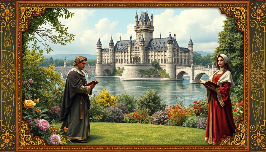 Historical fiction mystery book cover with medieval theme.