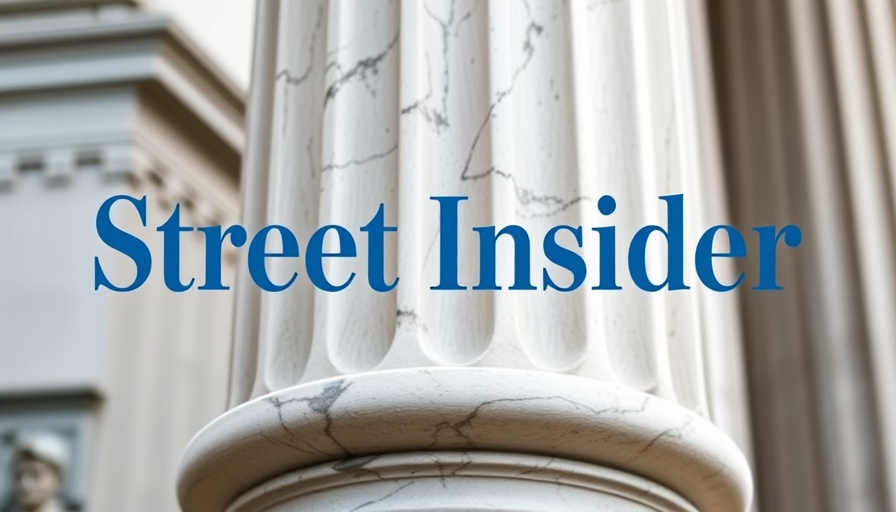Street Insider logo with elegant serif text over architecture.