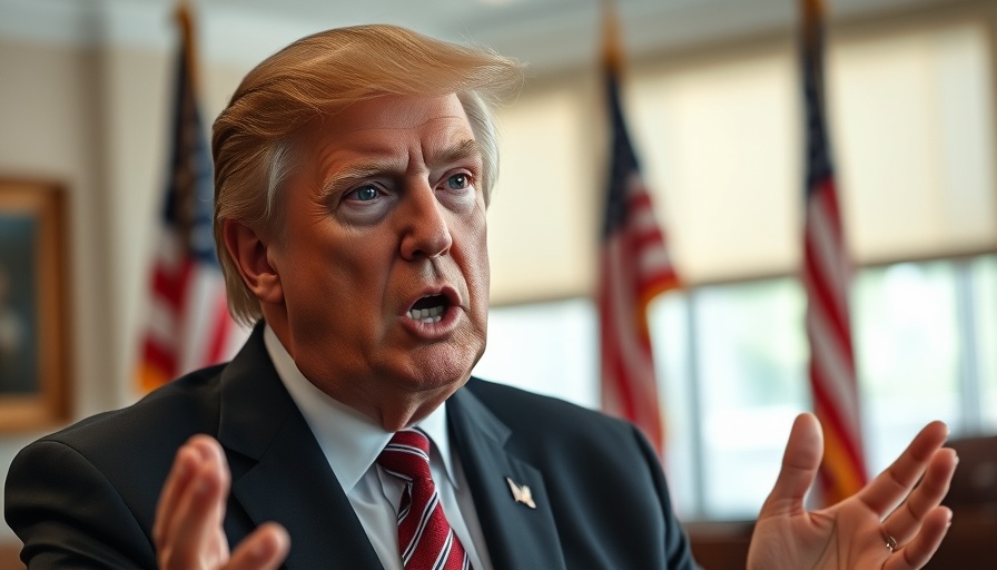 Serious mature man expressing opinion in office setting.