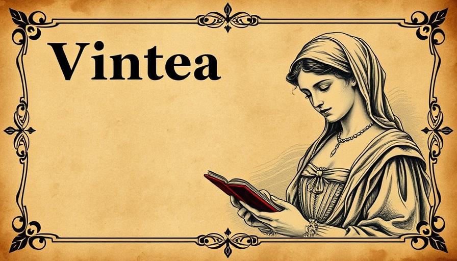Banner for historical fiction mystery podcast featuring vintage design.