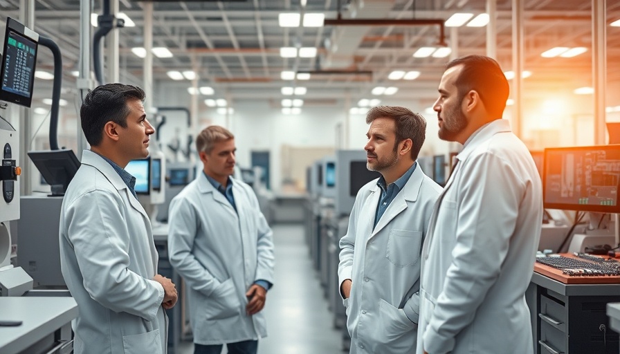 Modern facility showcasing reshoring benefits in electronics manufacturing.