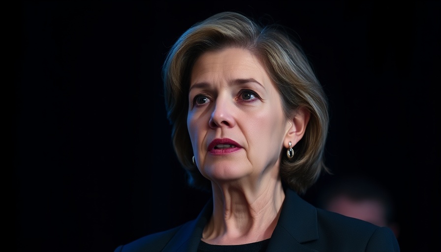 Thoughtful middle-aged woman speaking, quantum computing investment New Mexico