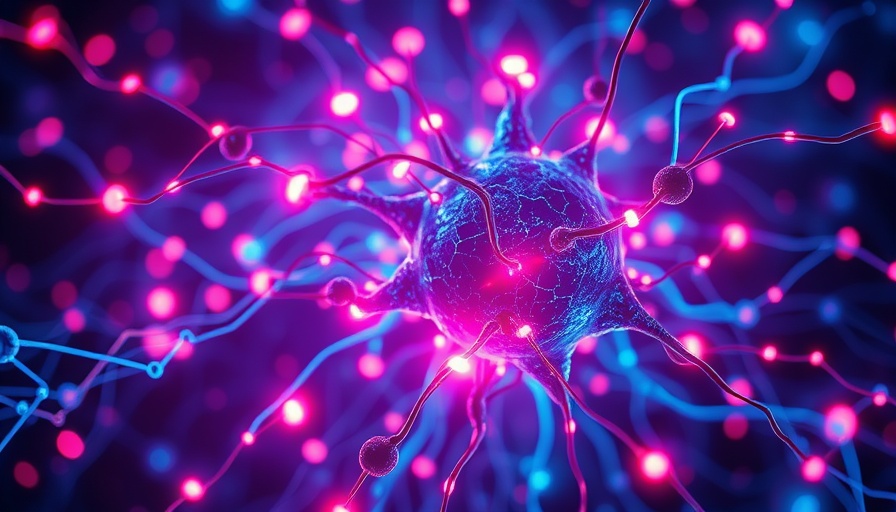 Dynamic neural network representing DeepSeek AI Agent with vibrant energy.