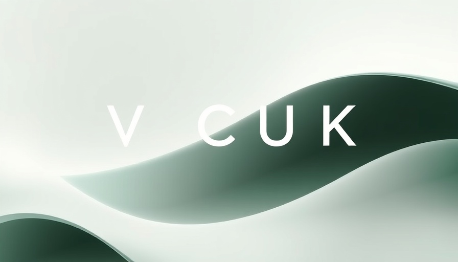 VCUK investment initiative Europe minimalist abstract background.