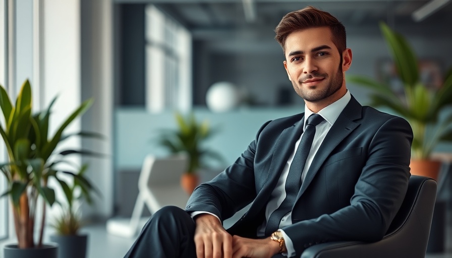 Dhandha-Driven Investment Strategist in modern office setting