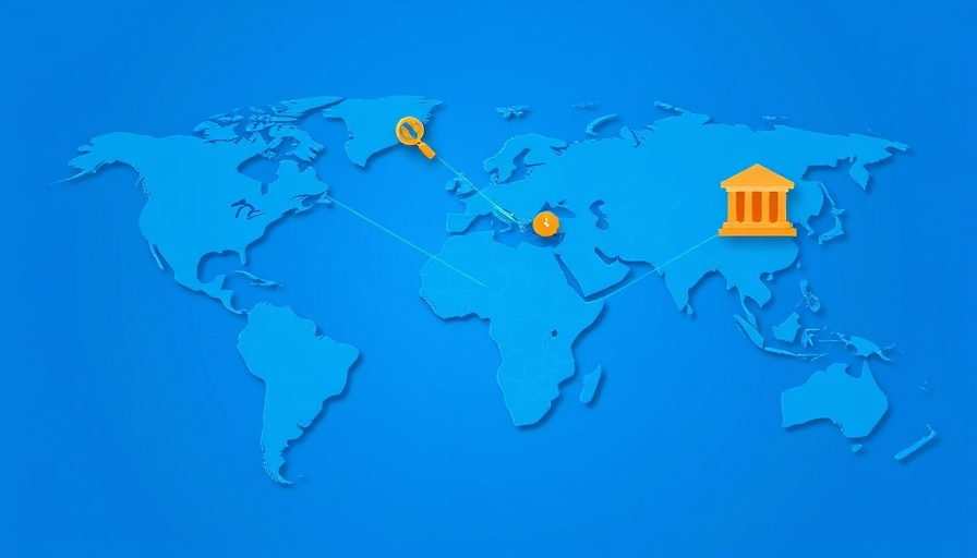 Impact of trade organizations on business strategy illustrated on world map.