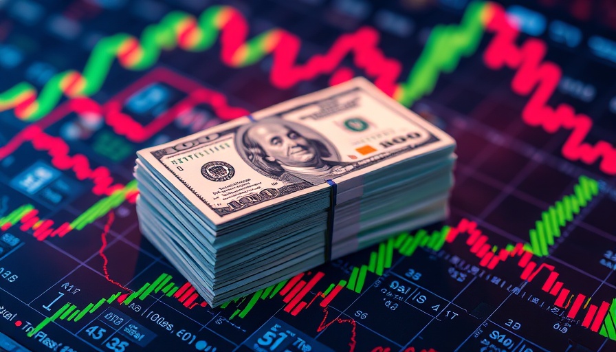 Theta Capital blockchain Fund-of-Funds visual with money and graphs.