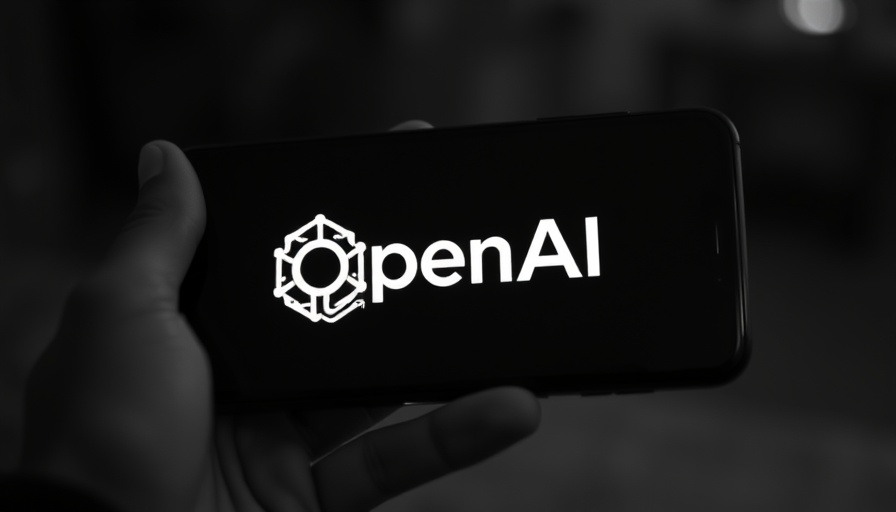 Close-up of a smartphone with OpenAI logo, reflecting AI device development.