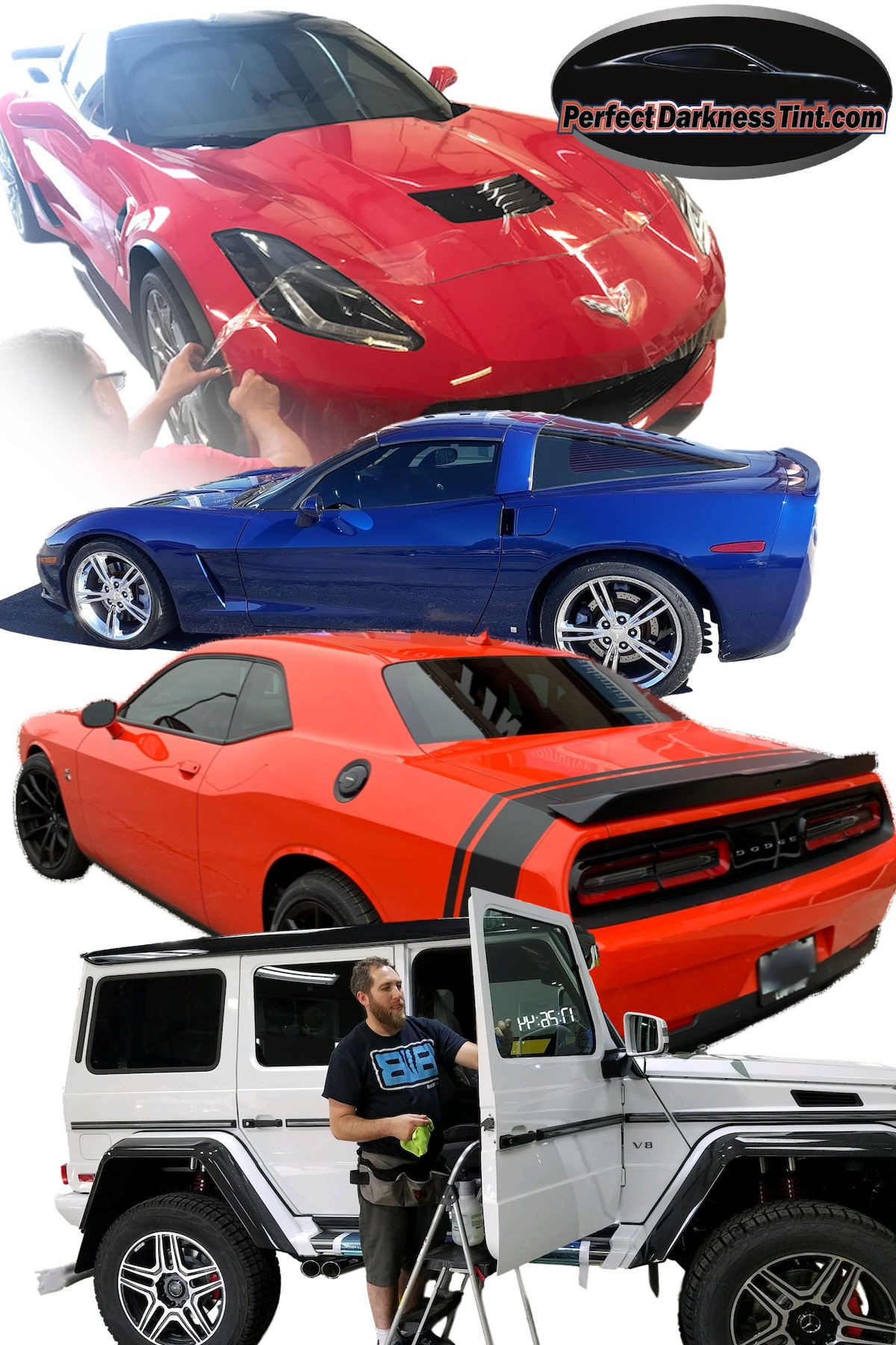 Automotive Tinting and Paint Protection Clear Bra