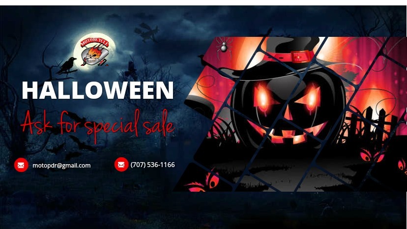 motopdr social cover halloween