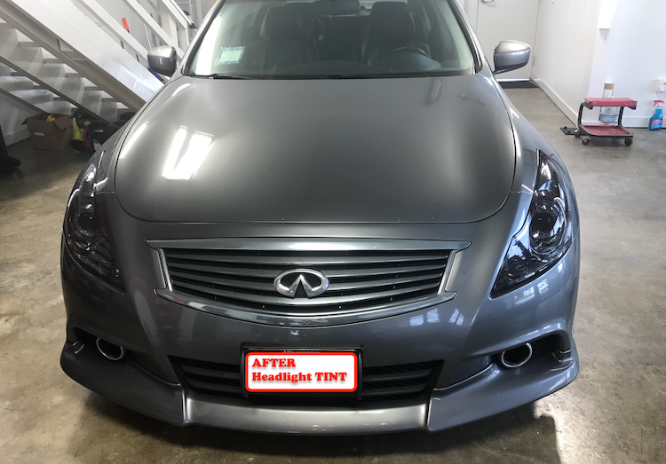 After Headlight Tint