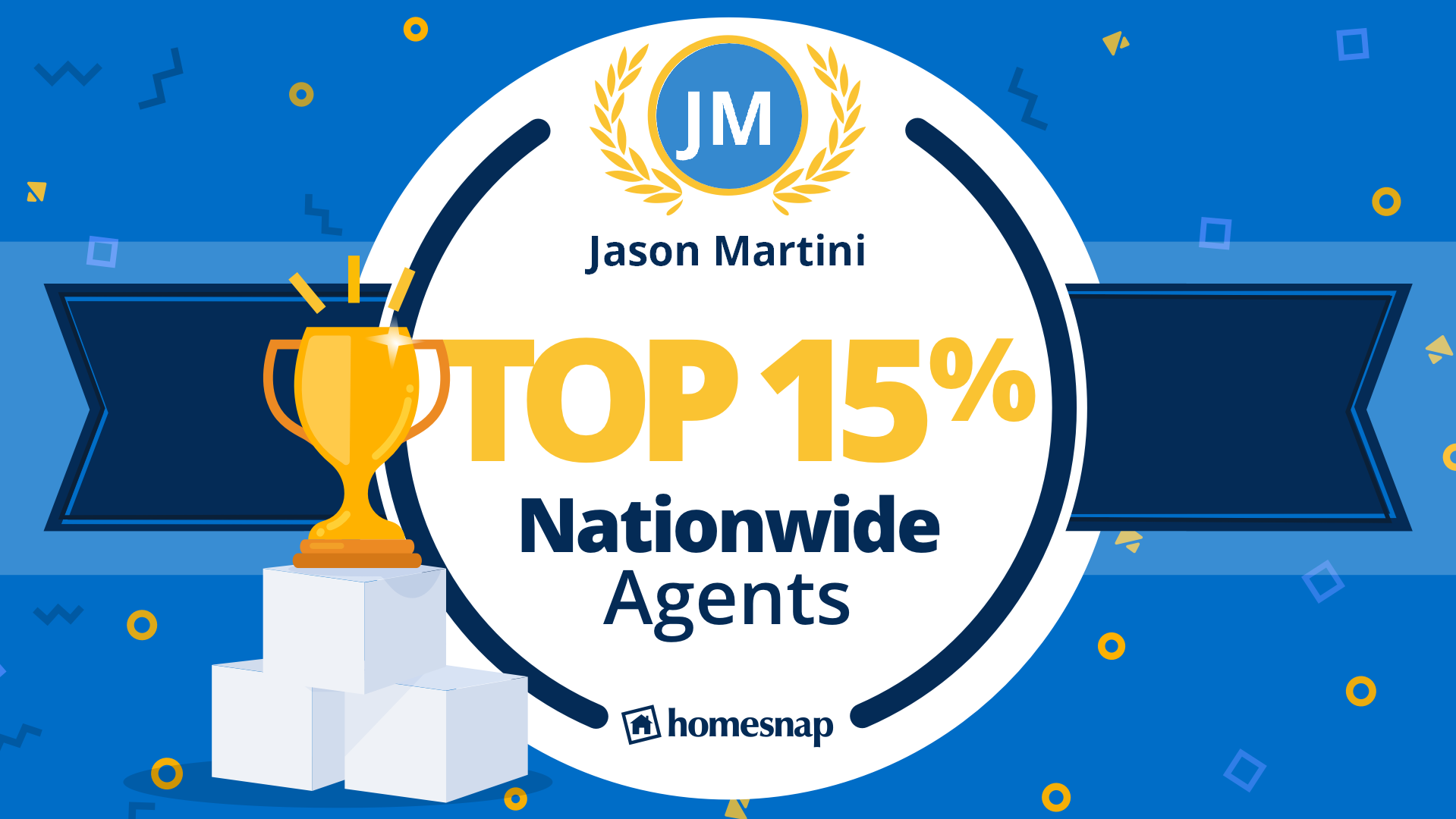 Jason Martini is Top 15% Nationwide Agent