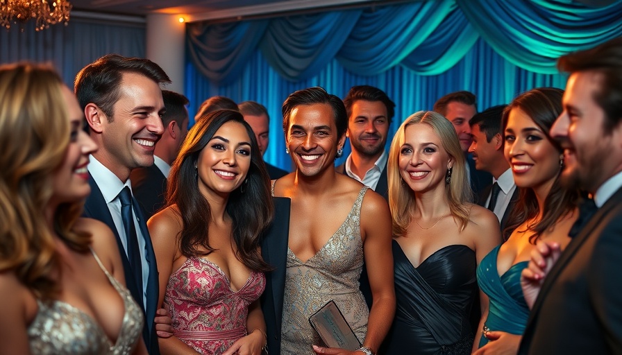 Well-dressed individuals at The Executive Branch Club event.