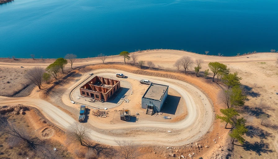 Lake Okanagan Resort demolition site showing rebuilding delays.