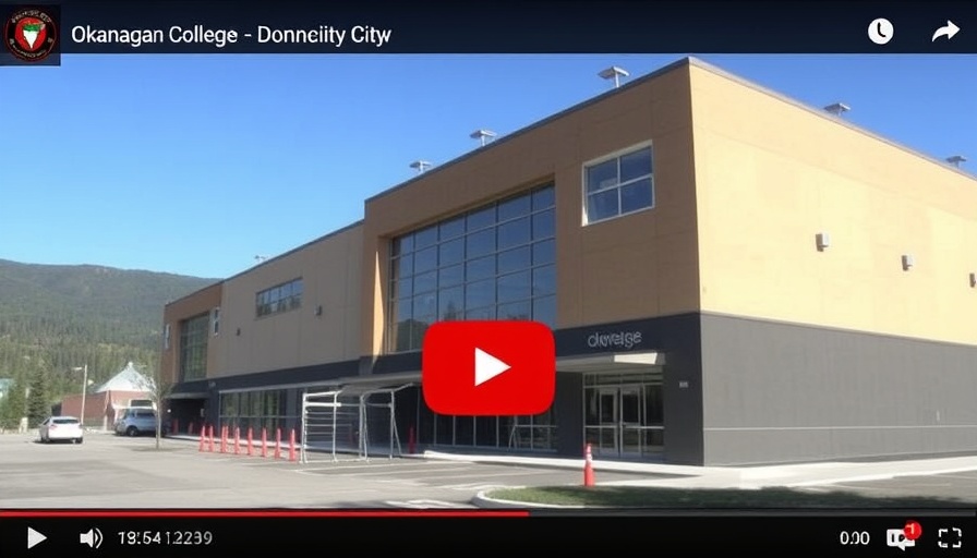 VIDEO: Okanagan College partners with the City to get its gym build underway