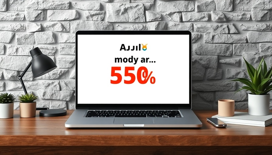 NordVPN Discounts displayed on laptop in modern workspace.
