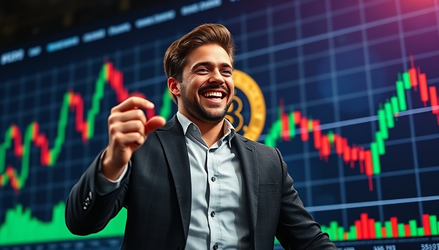 Bitcoin price explosion after Genius Act: Financial trend analysis with presenter.
