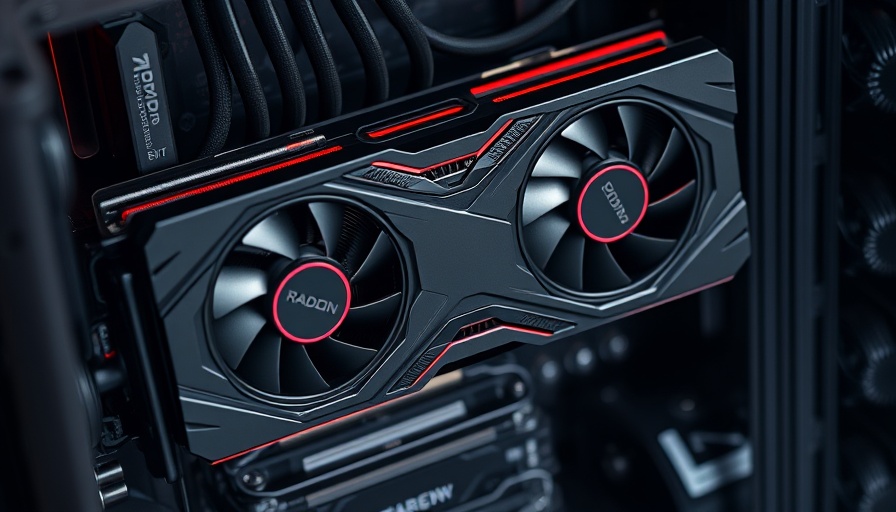 AMD Radeon RX 9060 XT graphics card in high-end gaming rig.